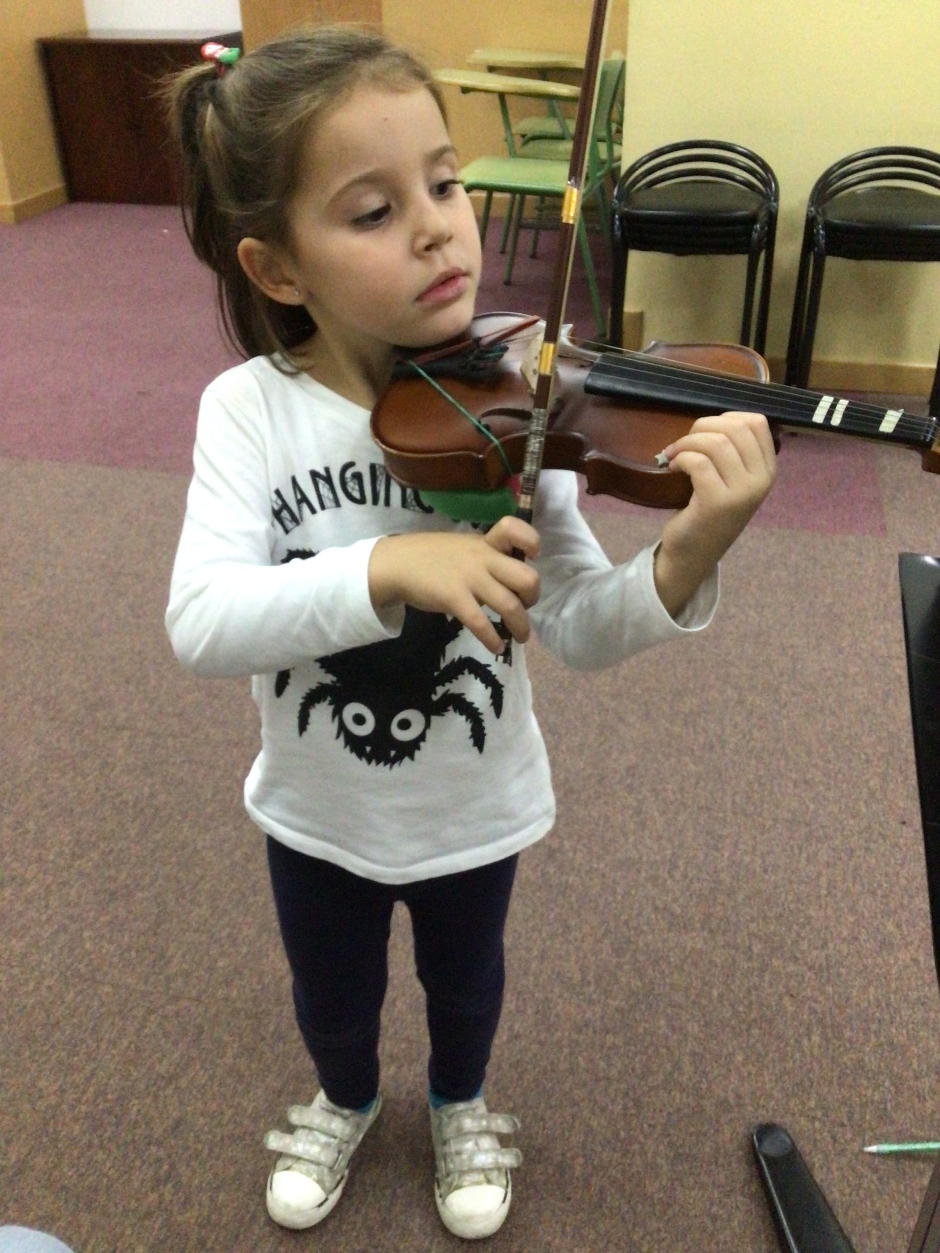 Laura Ramos, profesora de violín