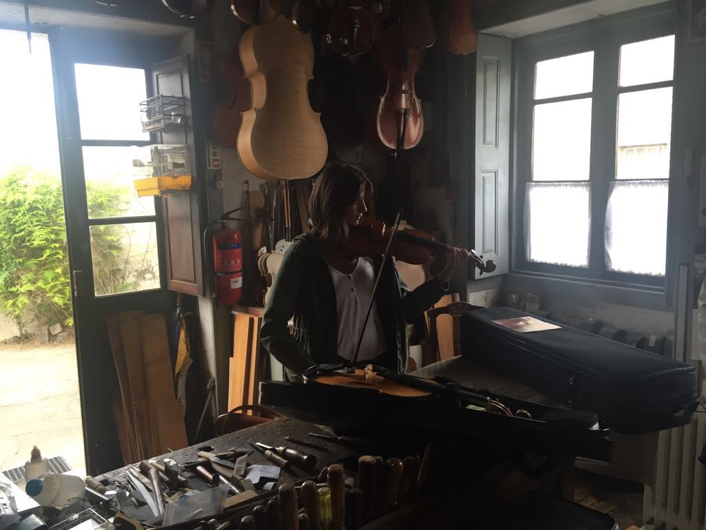 Profesora de violín Suzuki en Madrid